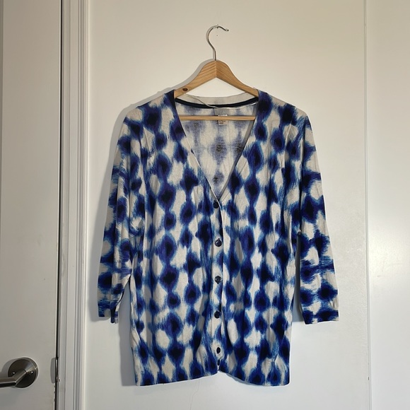 H&M Blue Patterned Cardigan - Picture 2 of 3